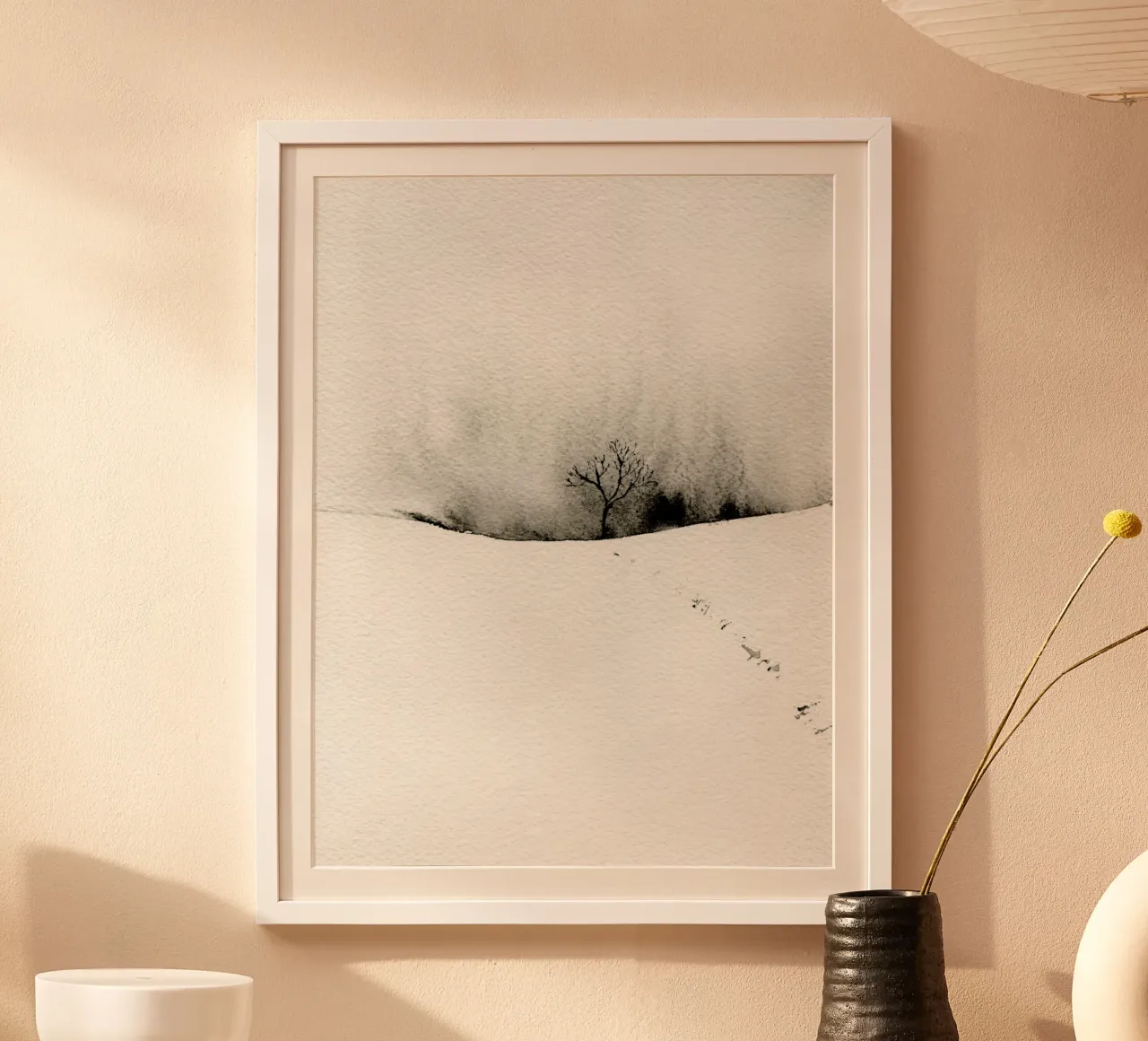 Winter Impressions No 13 poster by treechild