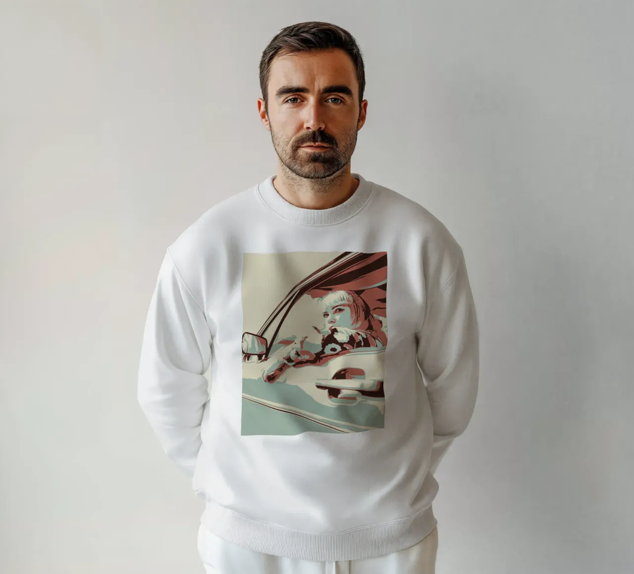 AUTO IN sweatshirt van Cranio Dsgn