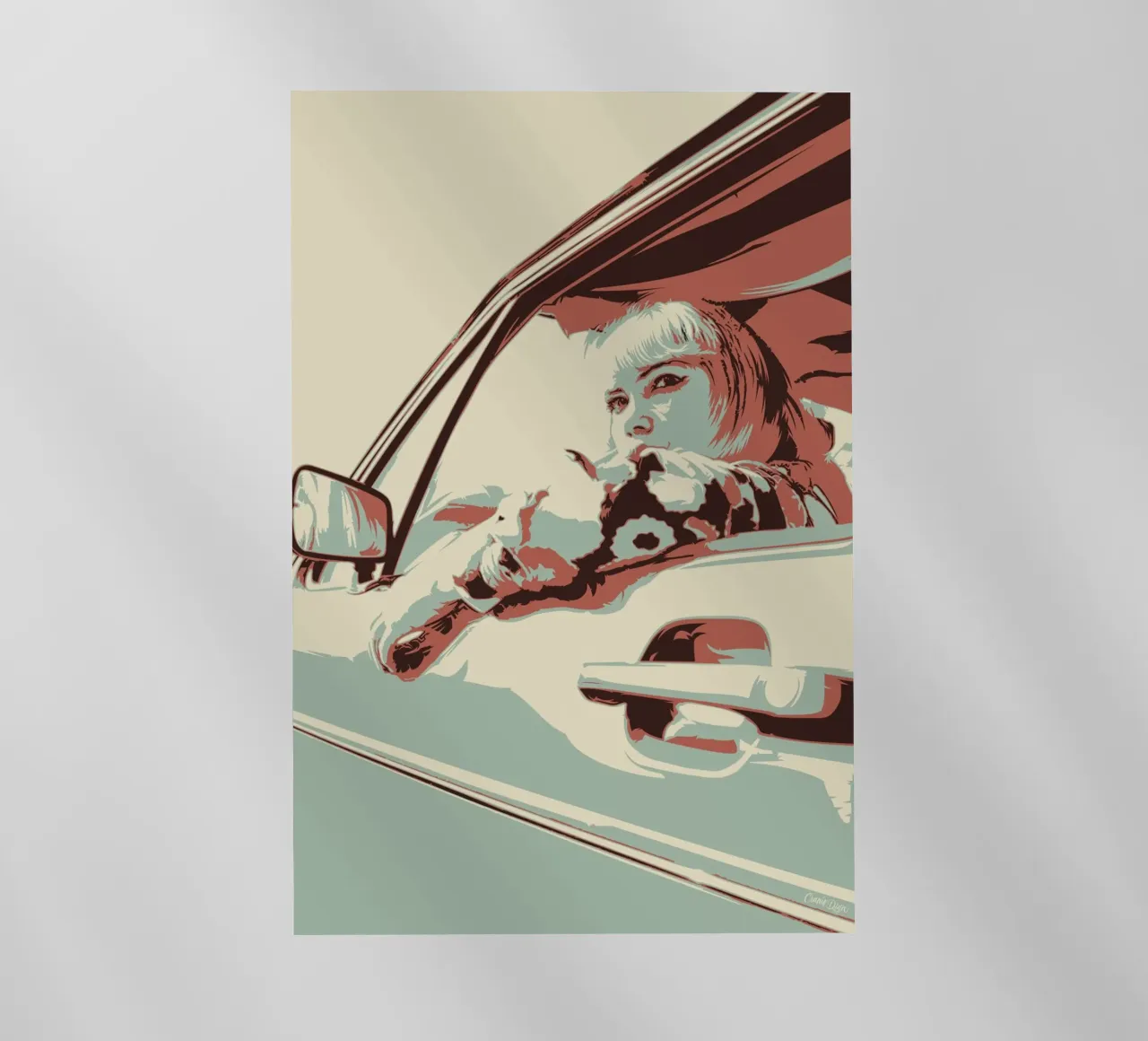 AUTO IN pellicola backlit da Cranio Dsgn