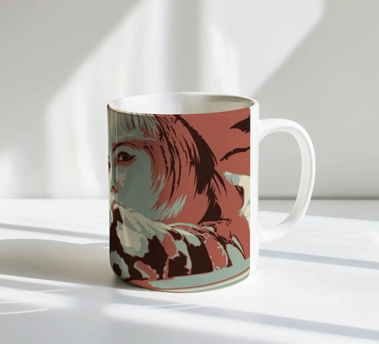 AUTO IN tazza in ceramica da Cranio Dsgn