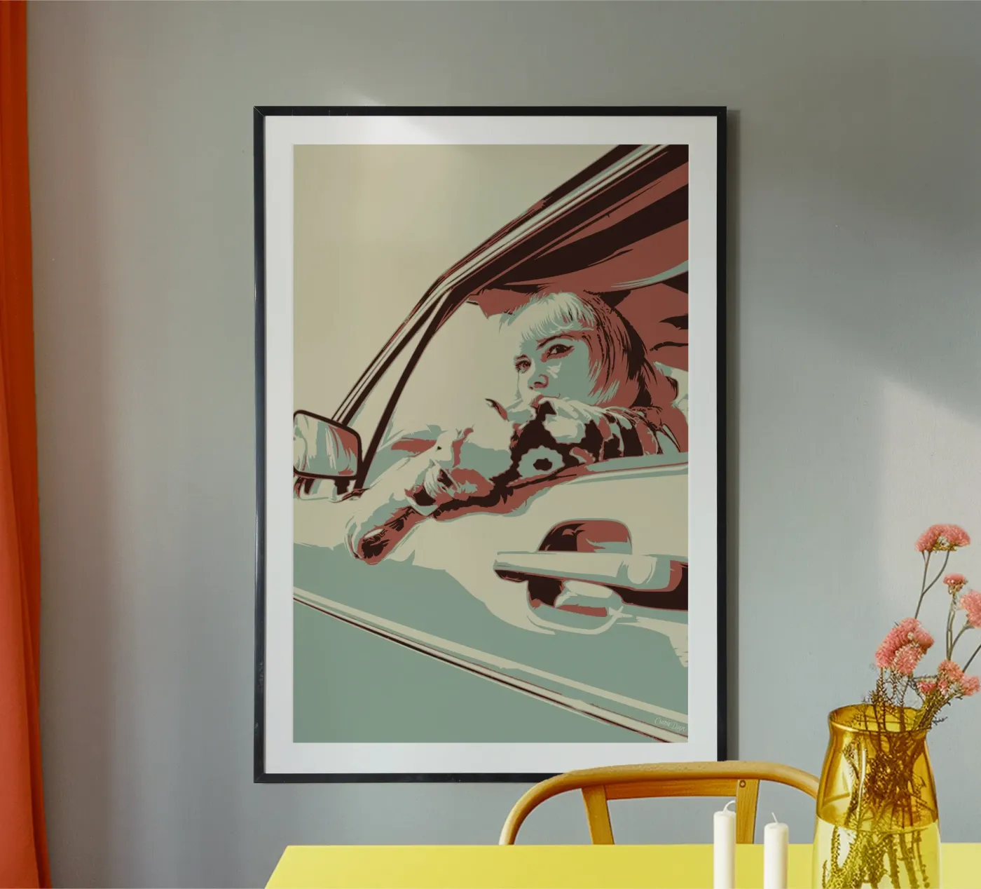 AUTO IN poster van Cranio Dsgn