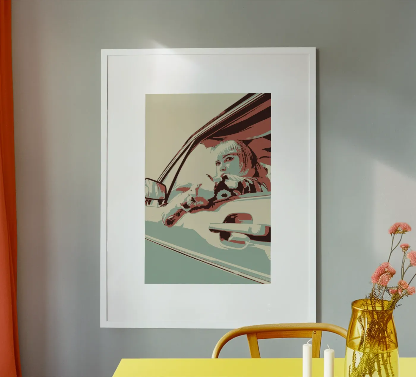 AUTO IN poster van Cranio Dsgn