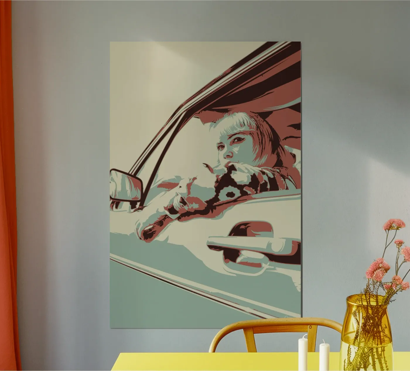 AUTO IN poster van Cranio Dsgn
