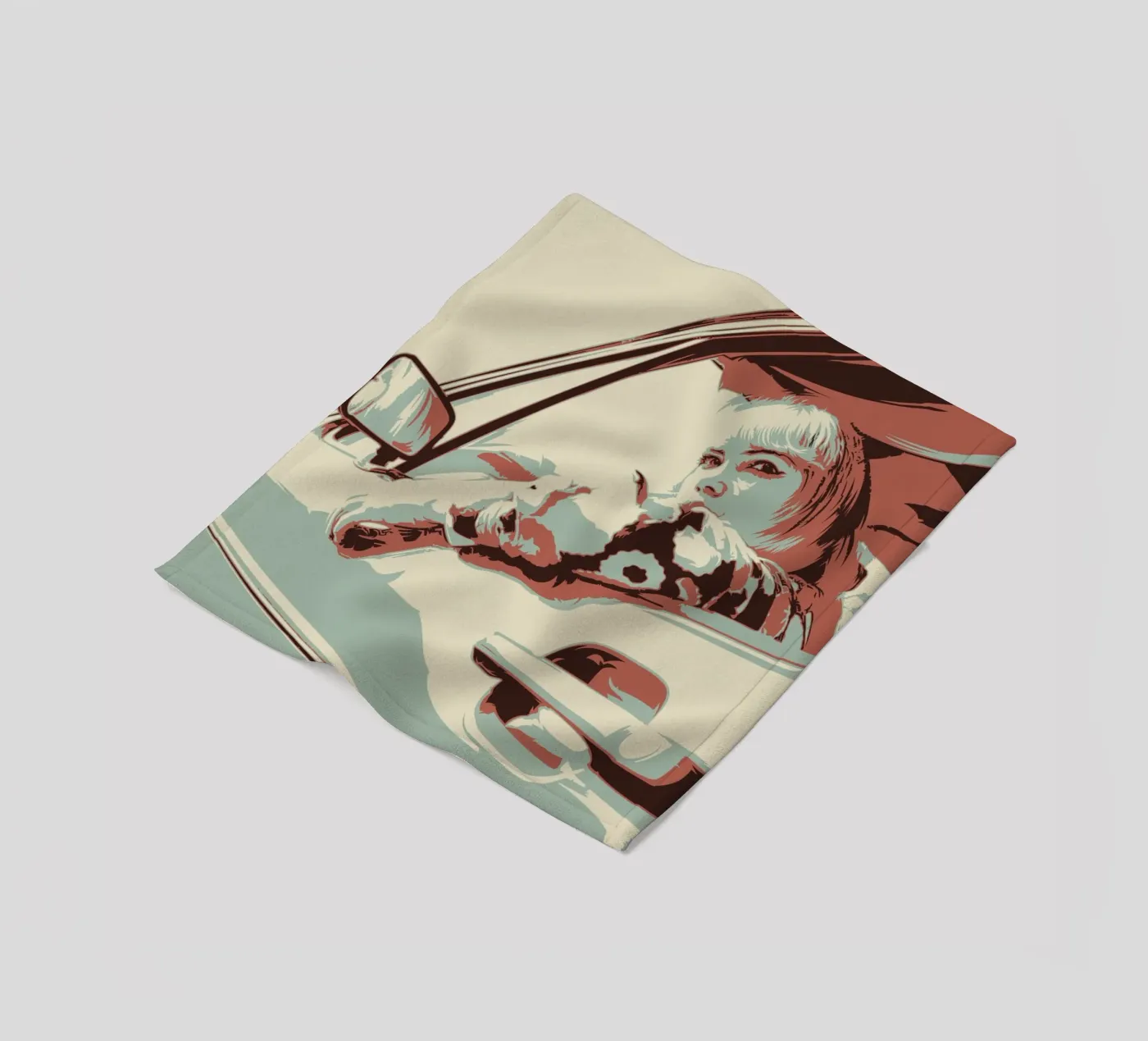 CAR IN fleece blanket by Cranio Dsgn