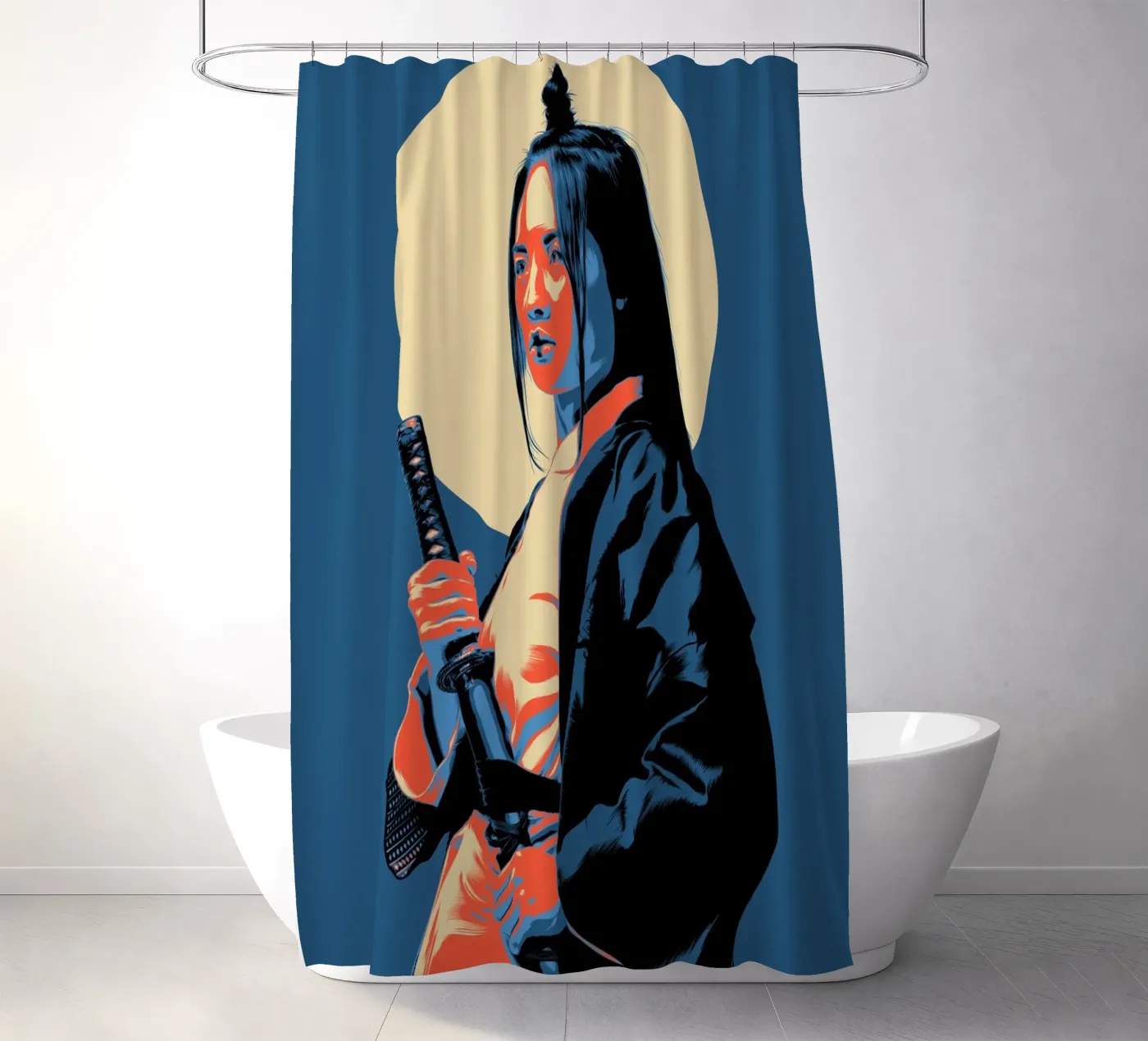 CHUNIN douchegordijn van Cranio Dsgn