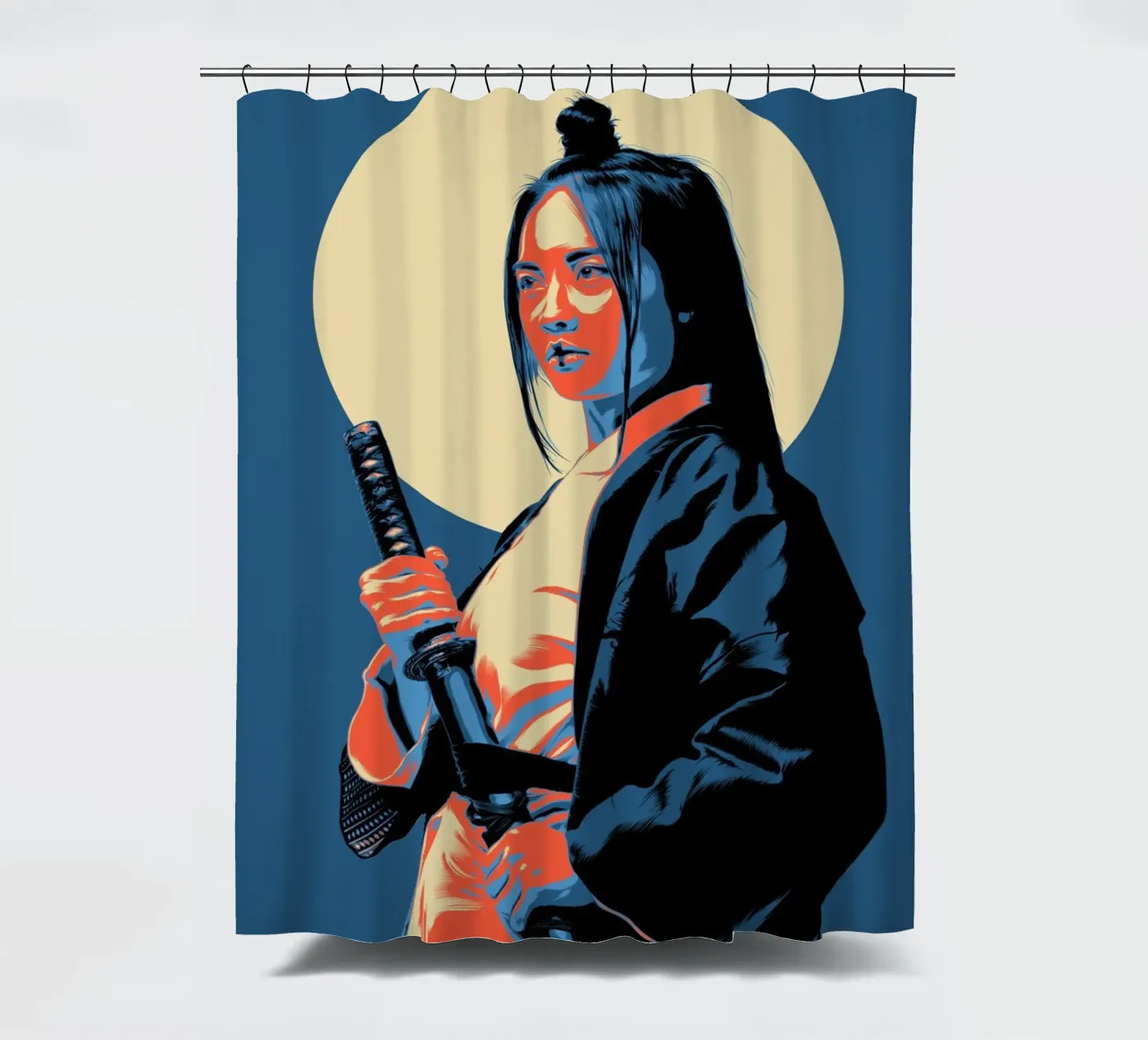 CHUNIN douchegordijn van Cranio Dsgn