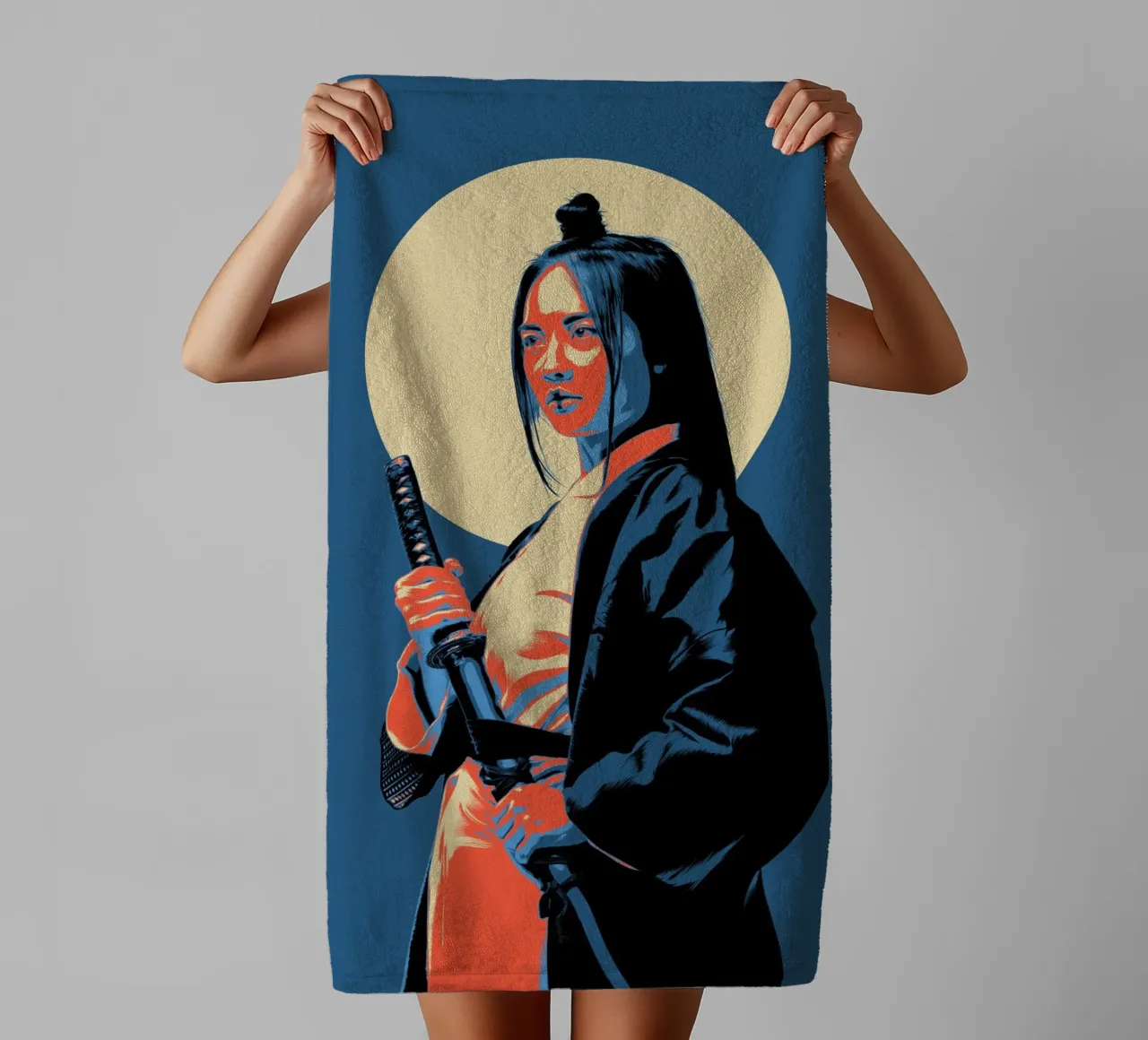 CHUNIN badhanddoek van Cranio Dsgn