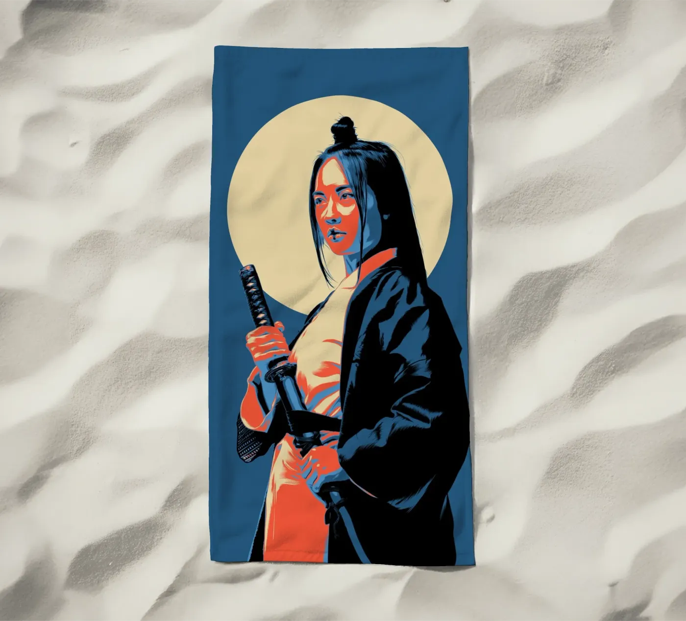 CHUNIN strandhanddoek van Cranio Dsgn