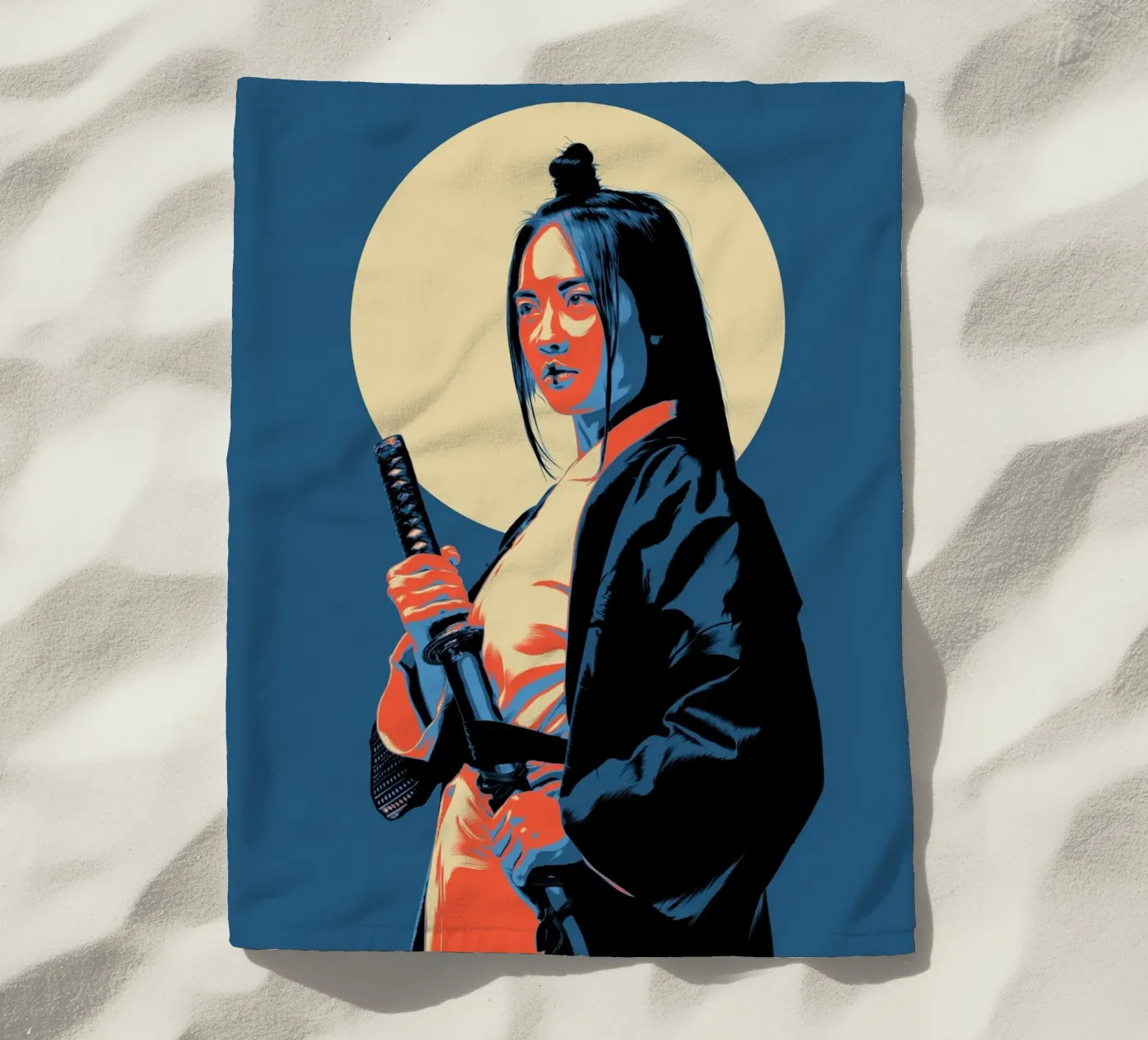 CHUNIN strandhanddoek van Cranio Dsgn