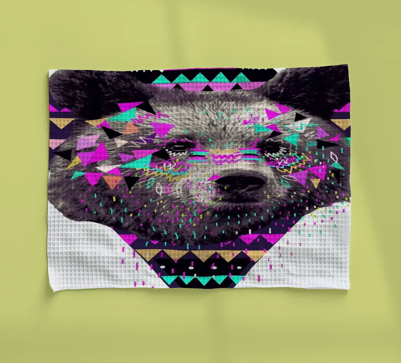 Piniata Bear canovaccio da cucina da Kris Tate
