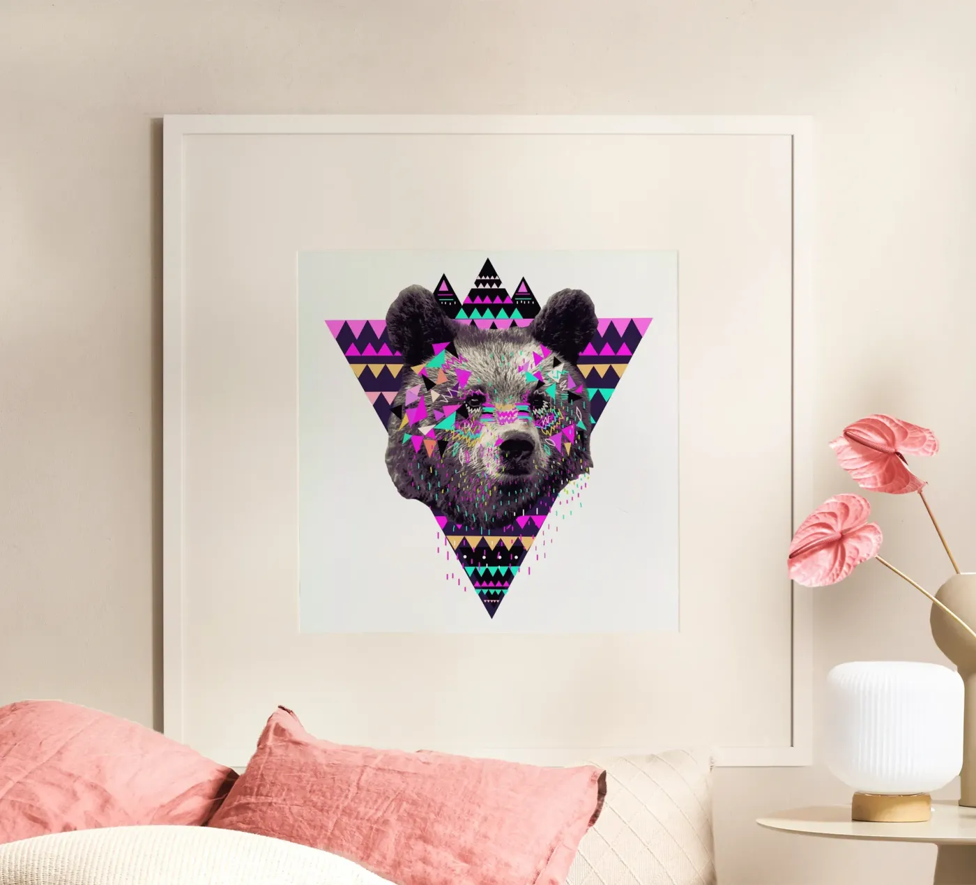 Piniata Bear poster by Kris Tate