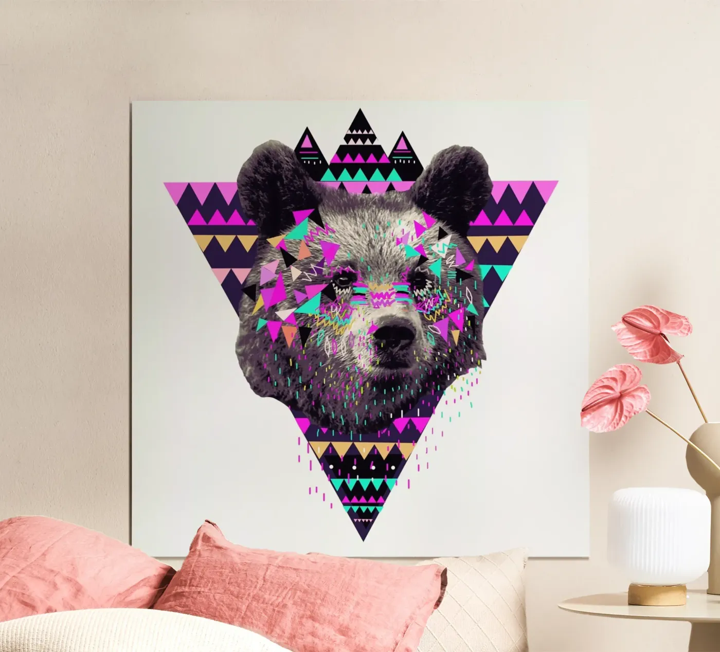Piniata Bear poster by Kris Tate