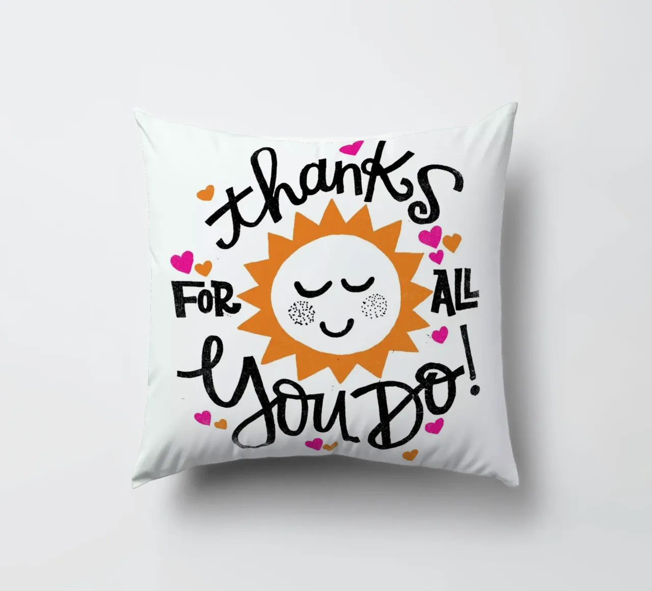 Thanks For All cuscino da Matthew Taylor Wilson