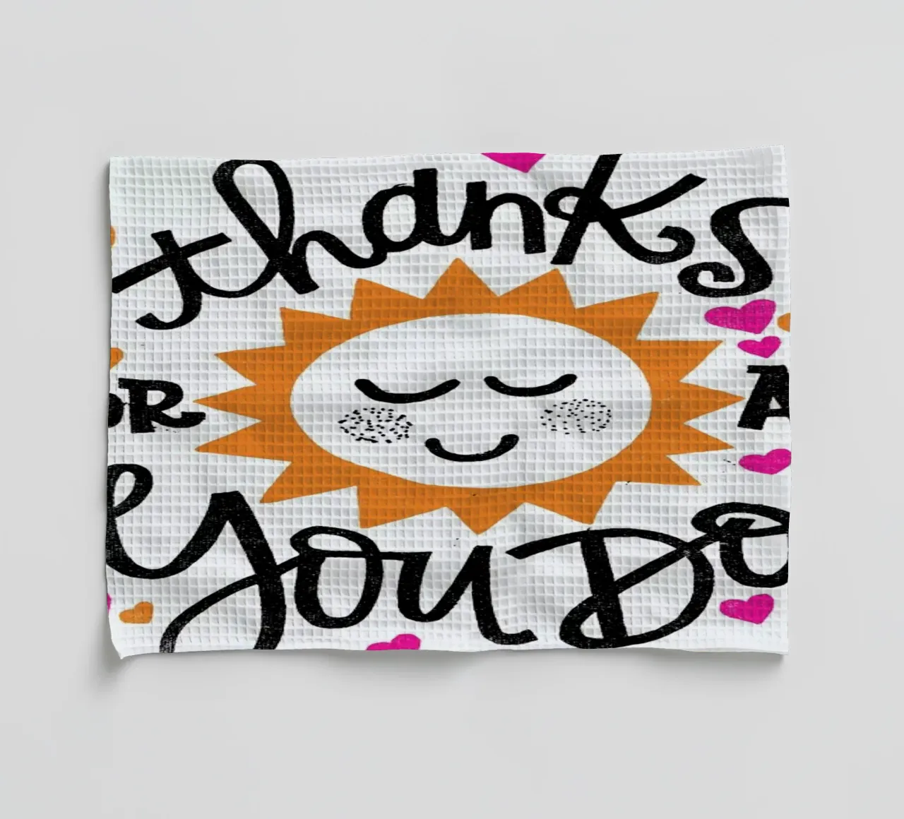 Thanks For All canovaccio da cucina da Matthew Taylor Wilson