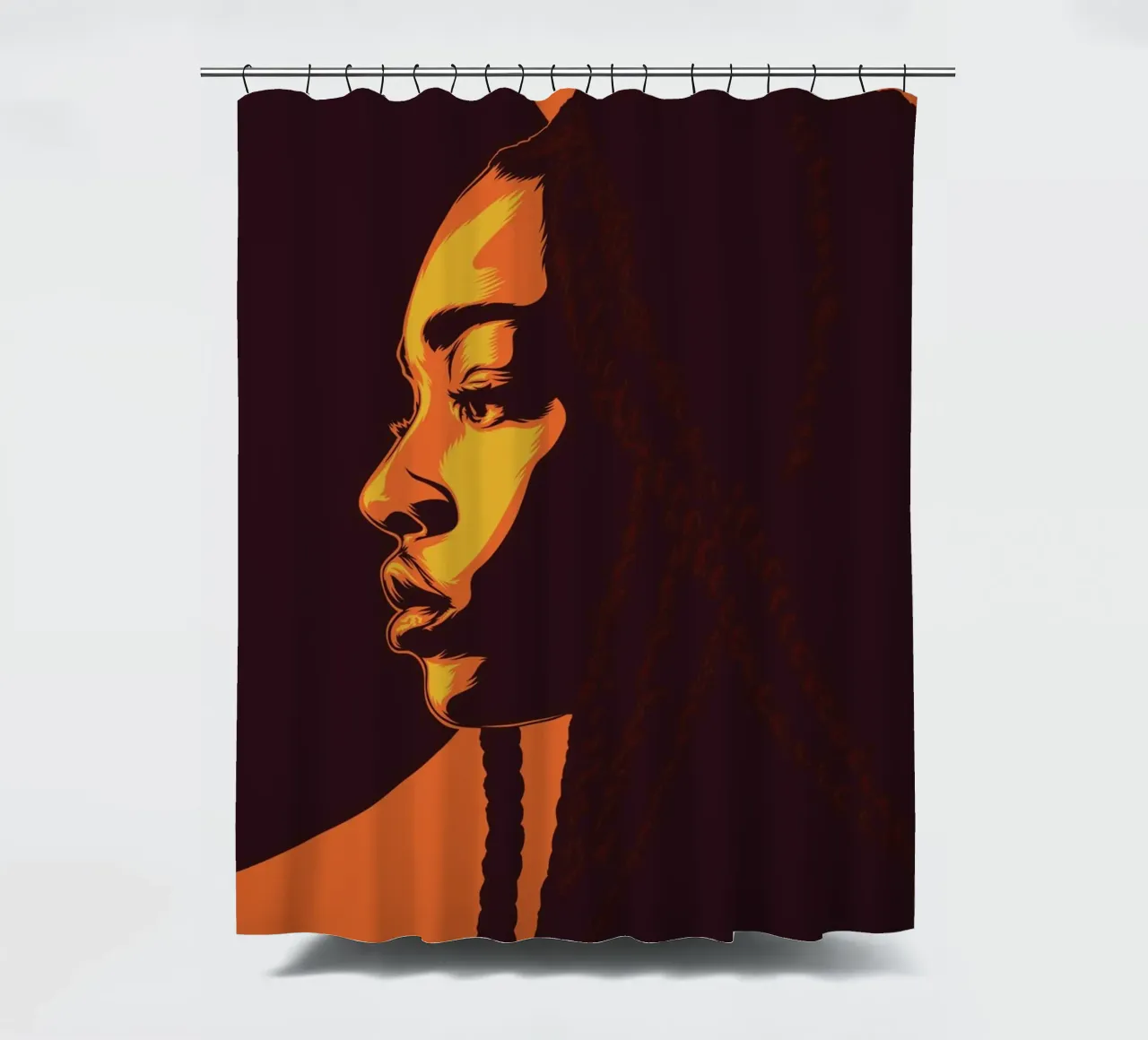 CIRCLE shower curtain by Cranio Dsgn