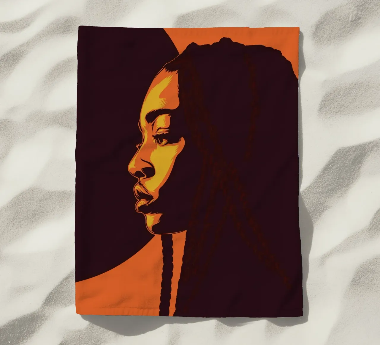 CIRCLE beach towel by Cranio Dsgn