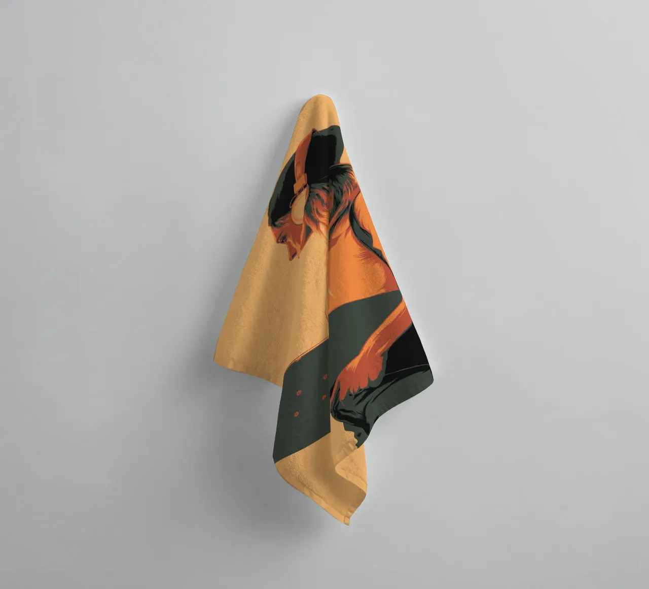 SUNSET SKATER towel by Cranio Dsgn