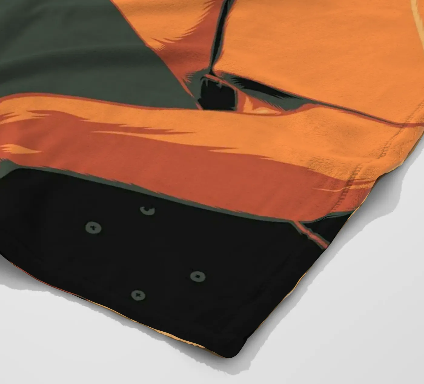 SUNSET SKATER fleece blanket by Cranio Dsgn