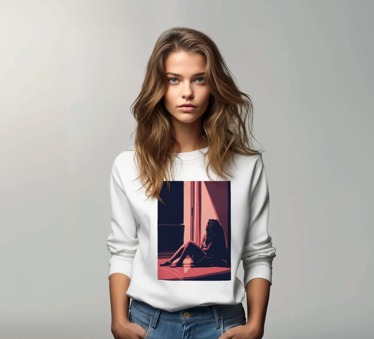 PENSIERI felpa da Cranio Dsgn