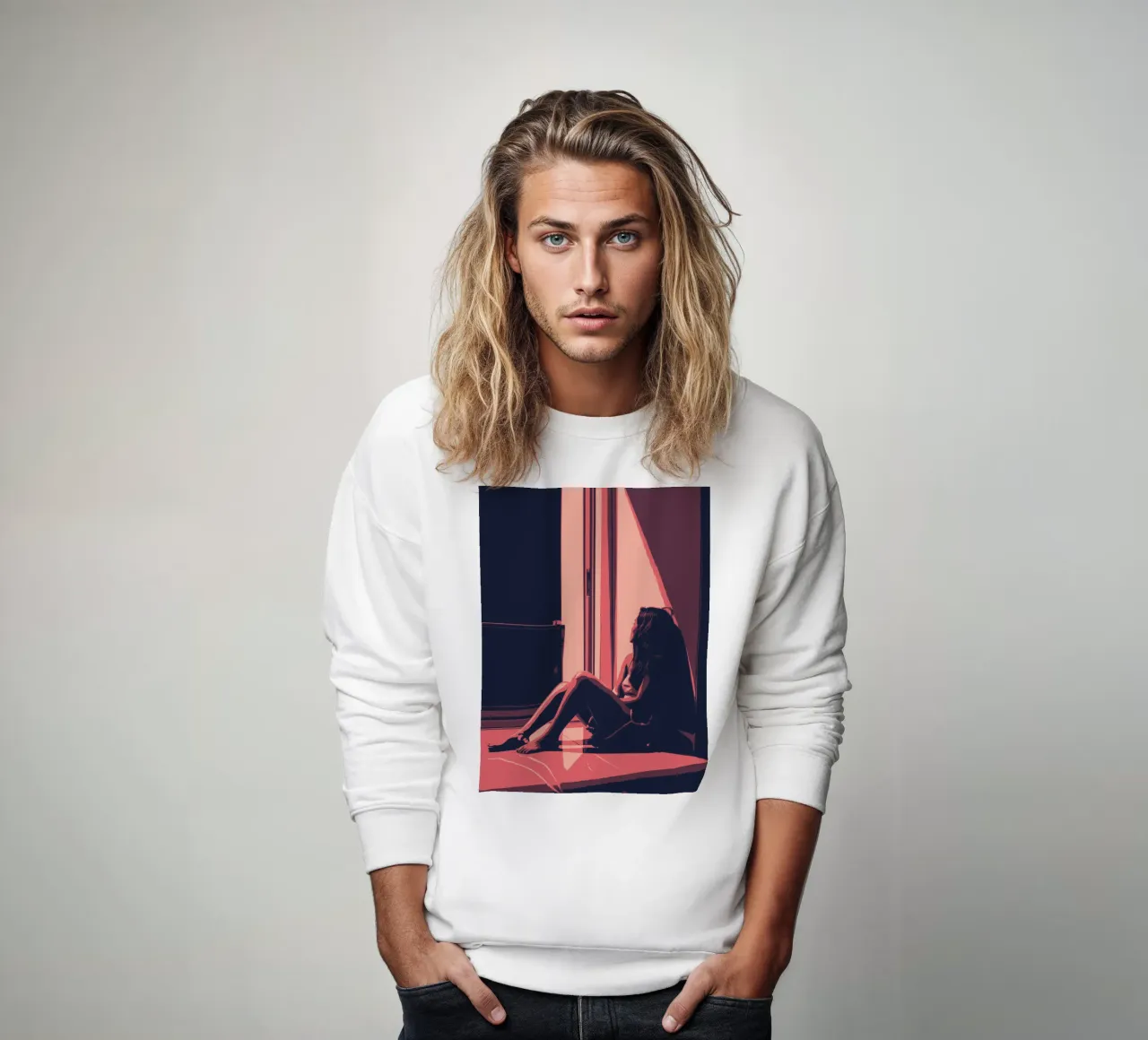 PENSIERI felpa da Cranio Dsgn