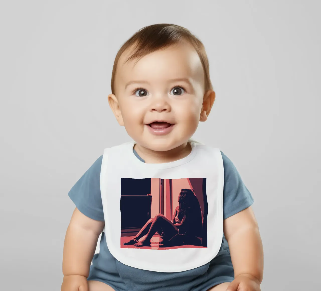 THOUGHTS Babylätzchen von Cranio Dsgn