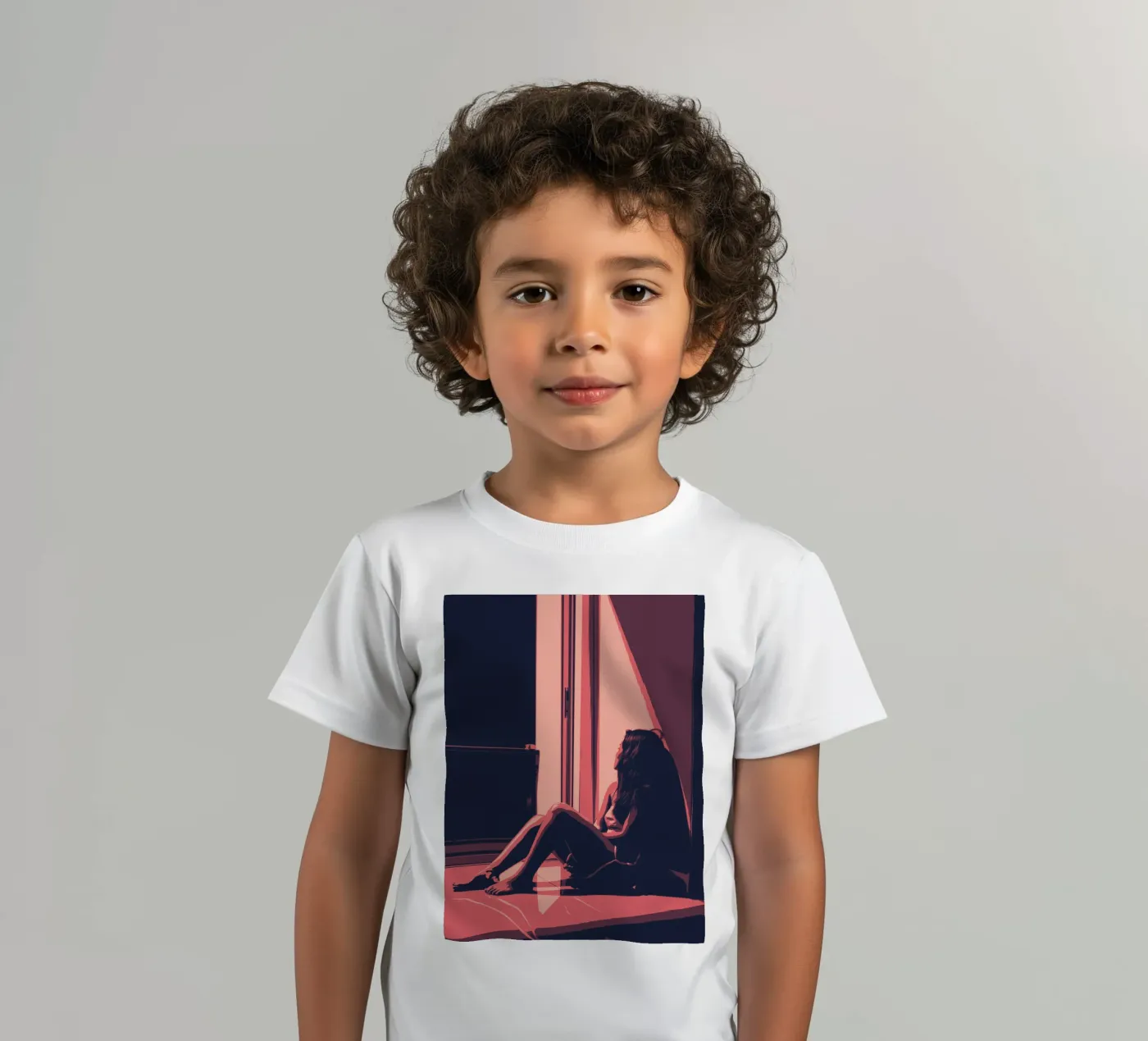 GEDACHTEN kinder t-shirt van Cranio Dsgn