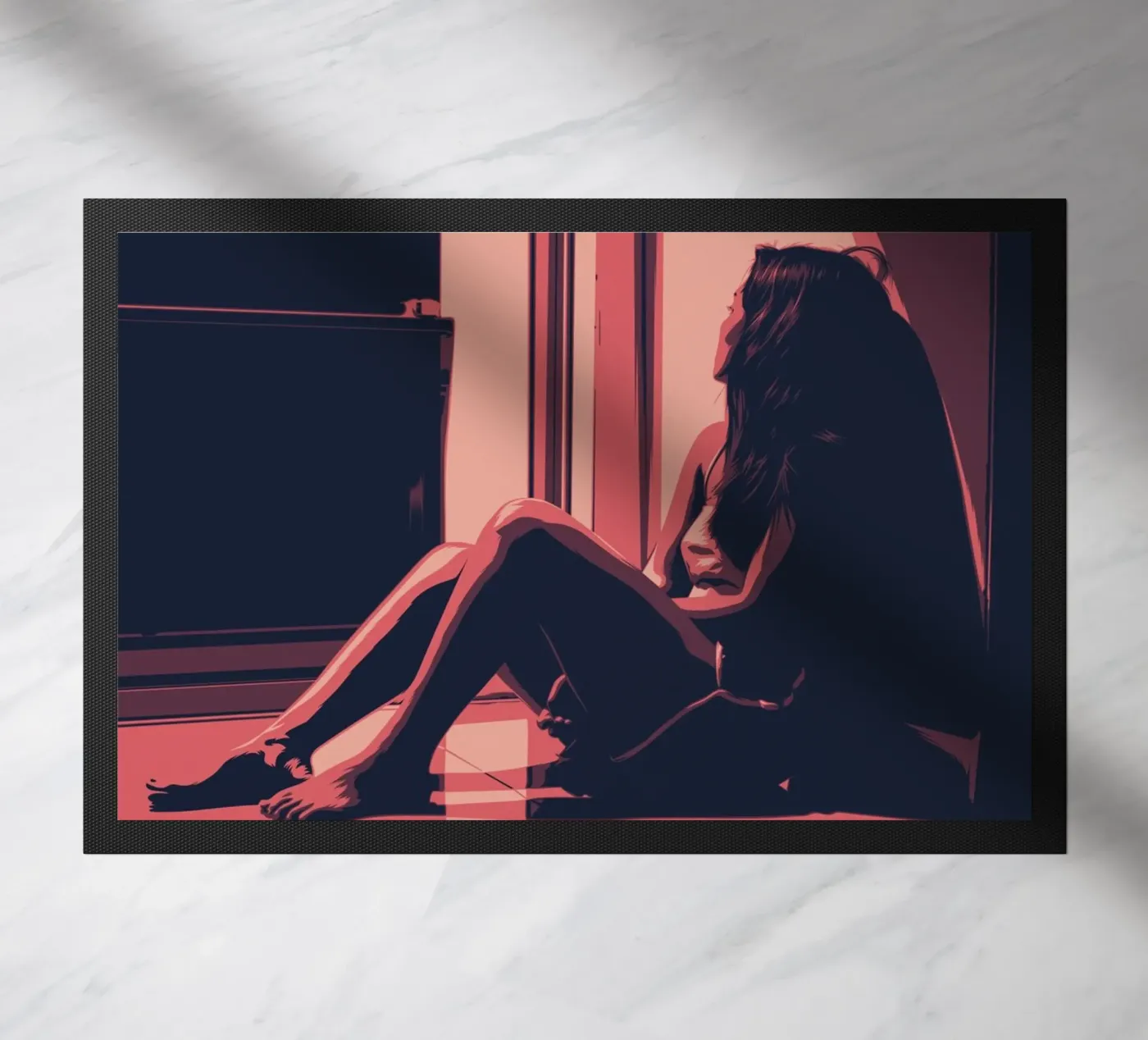 THOUGHTS doormat by Cranio Dsgn