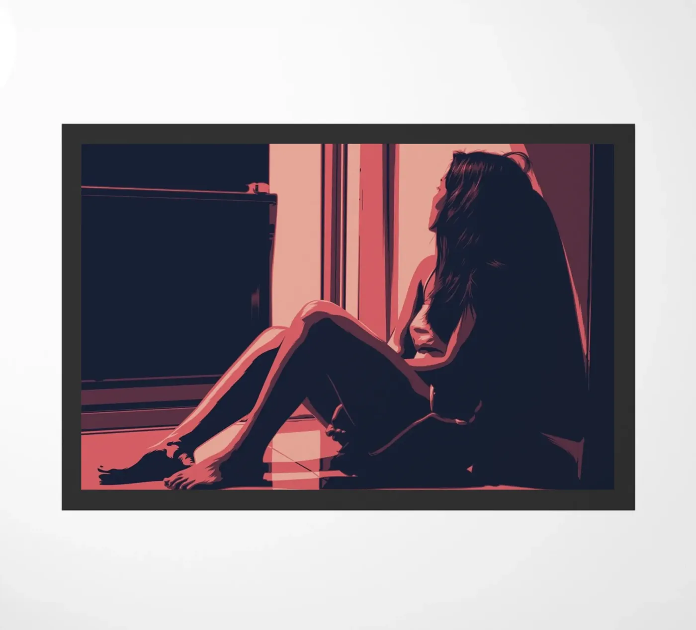 THOUGHTS doormat by Cranio Dsgn