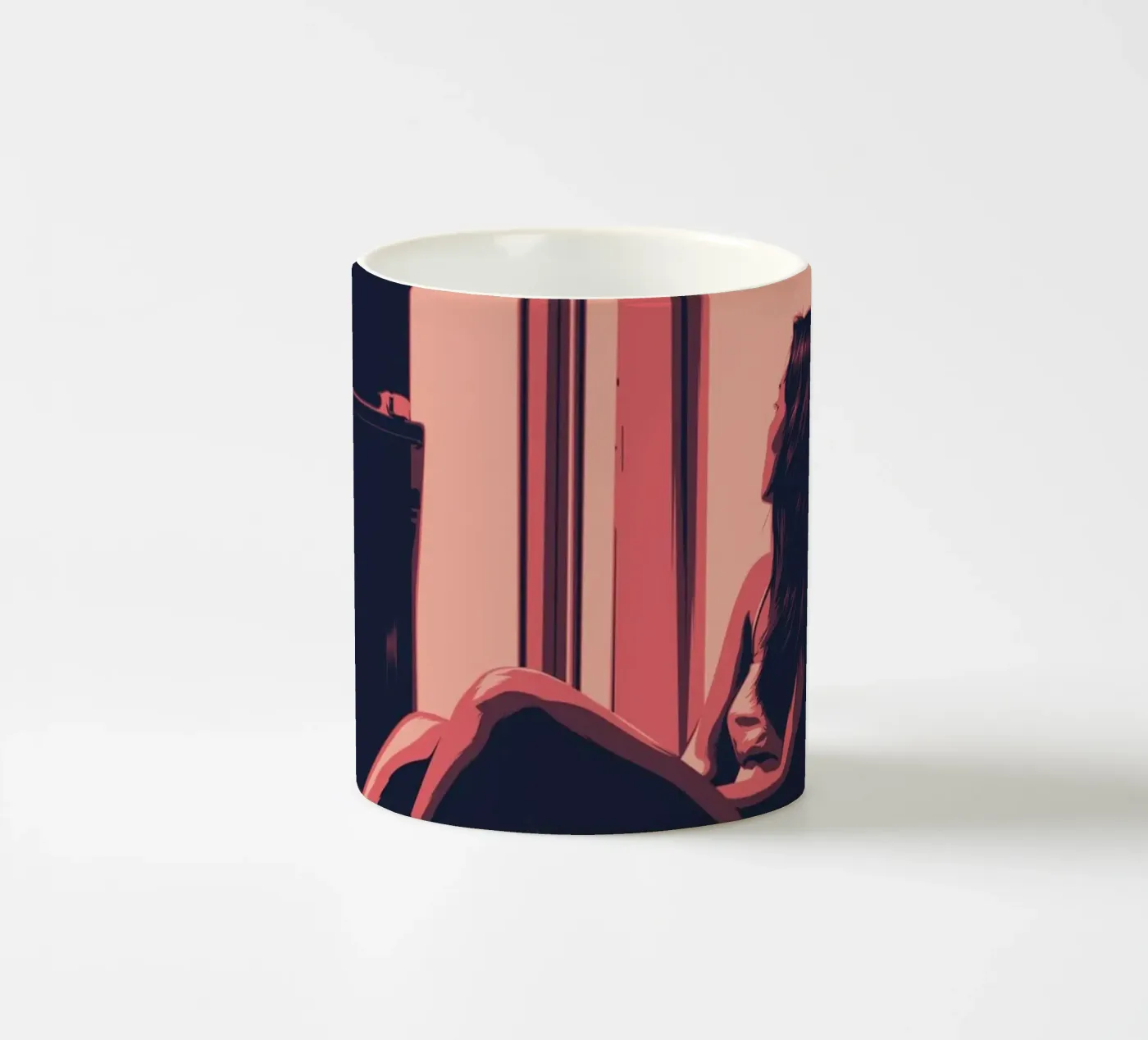 THOUGHTS ceramic mug by Cranio Dsgn