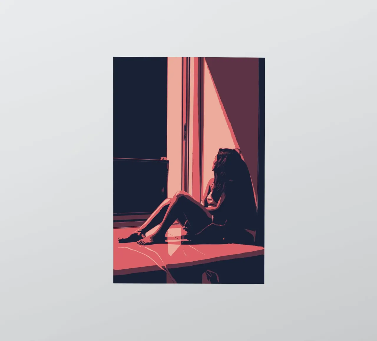 THOUGHTS sticker by Cranio Dsgn