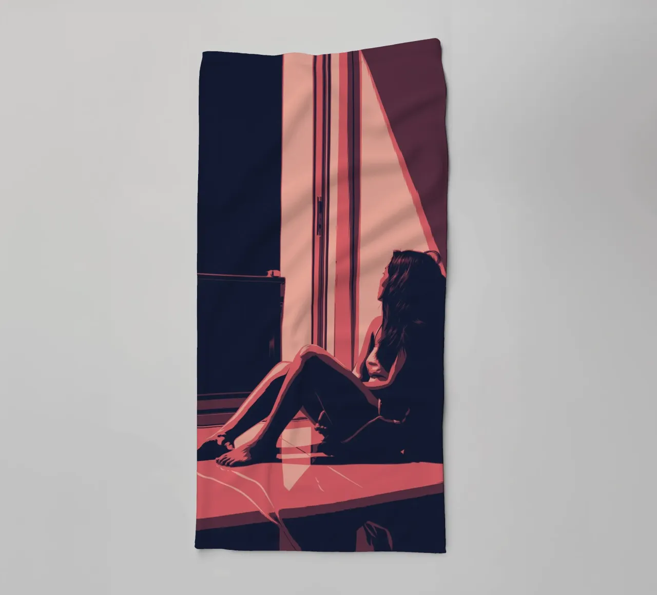THOUGHTS towel by Cranio Dsgn
