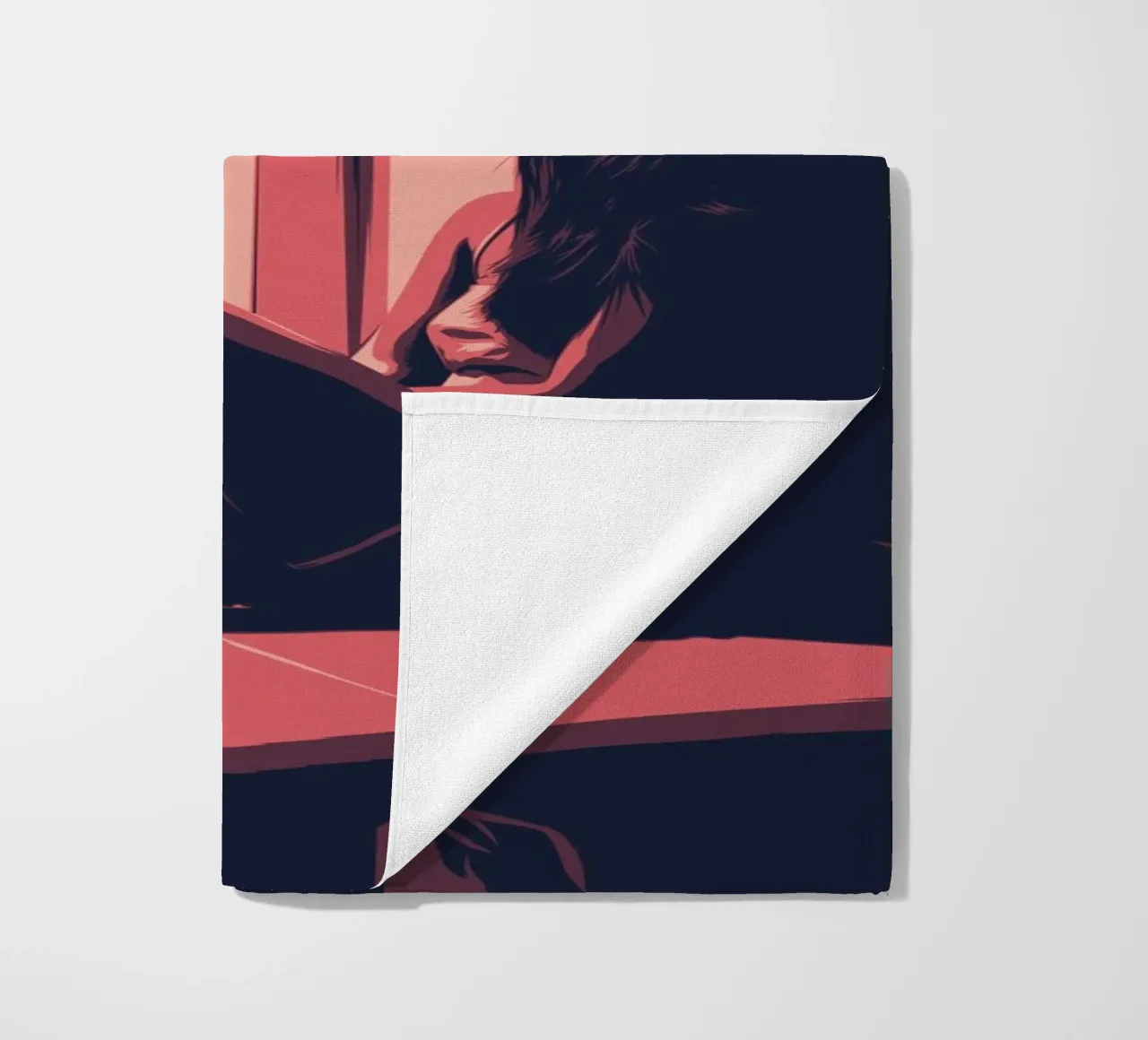 THOUGHTS beach towel by Cranio Dsgn