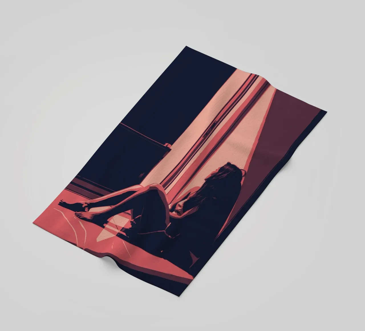 THOUGHTS beach towel by Cranio Dsgn