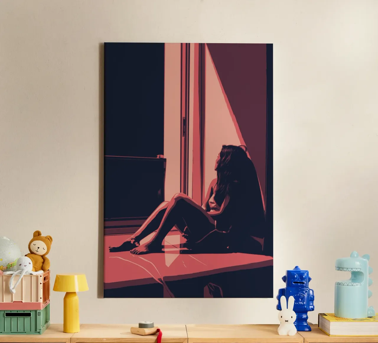 THOUGHTS canvas van Cranio Dsgn