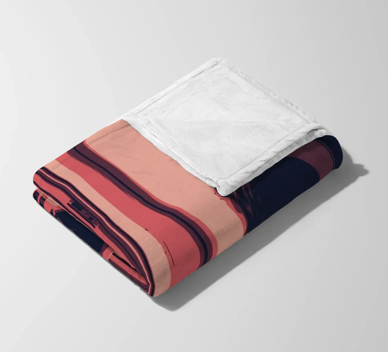 PENSIERI coperta in pile da Cranio Dsgn