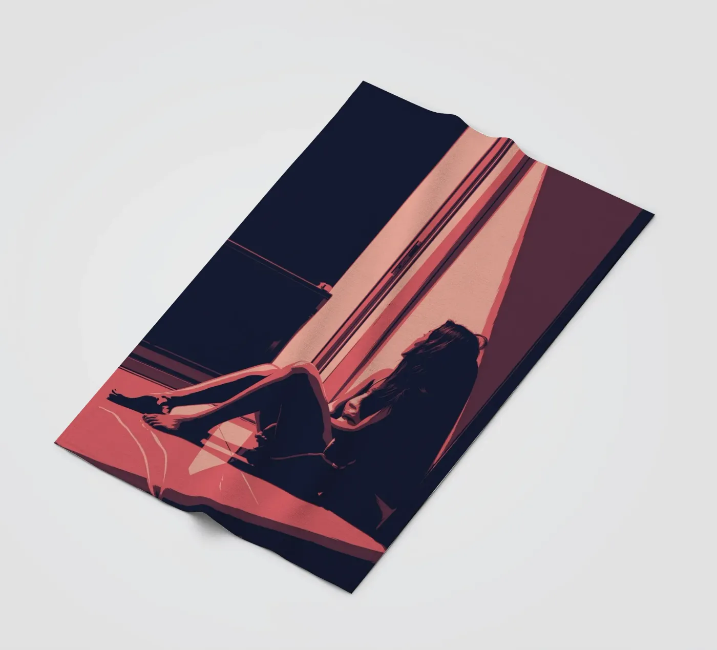 THOUGHTS Fleecedecke von Cranio Dsgn