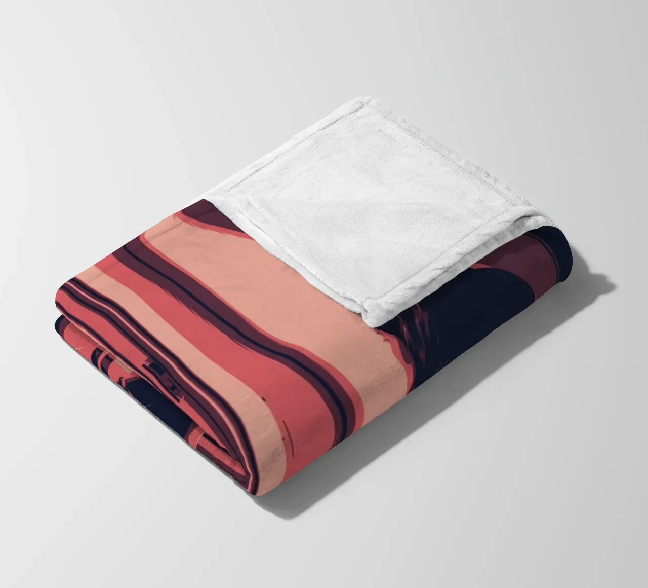 PENSIERI coperta in pile da Cranio Dsgn