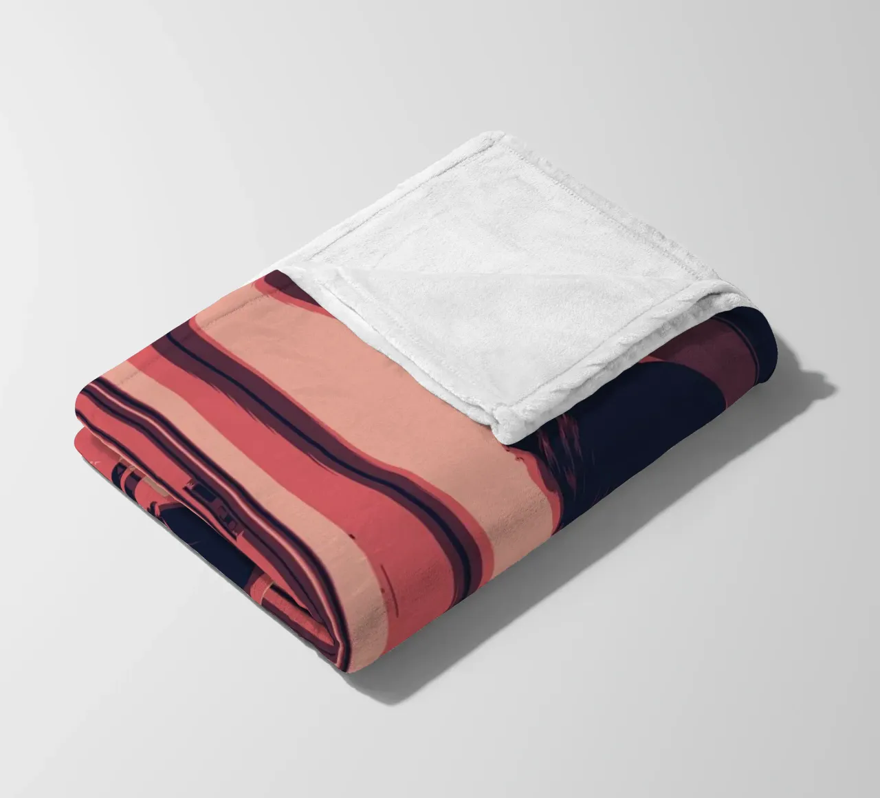 PENSIERI coperta in pile da Cranio Dsgn