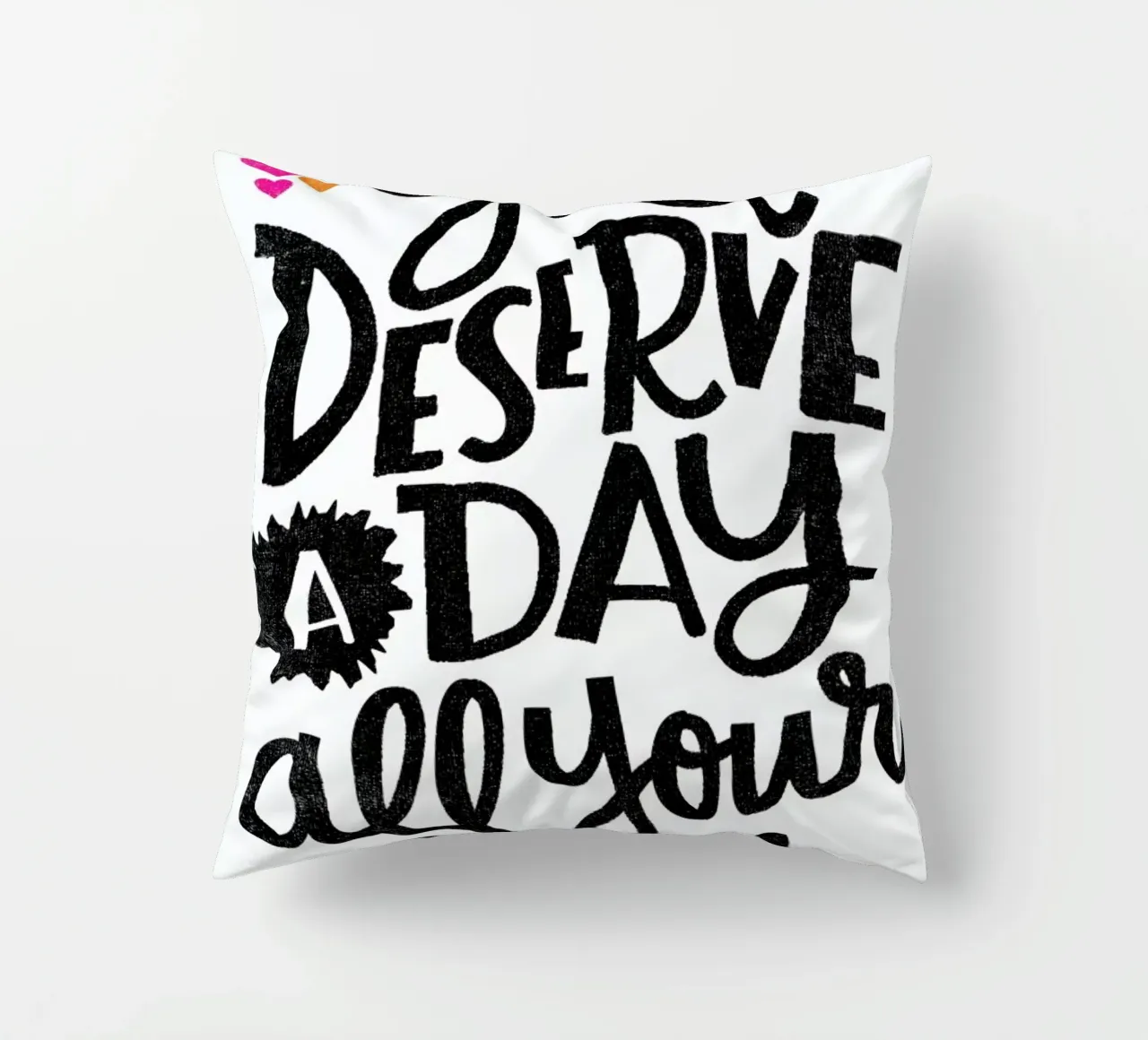 A Day Your Own cuscino da Matthew Taylor Wilson