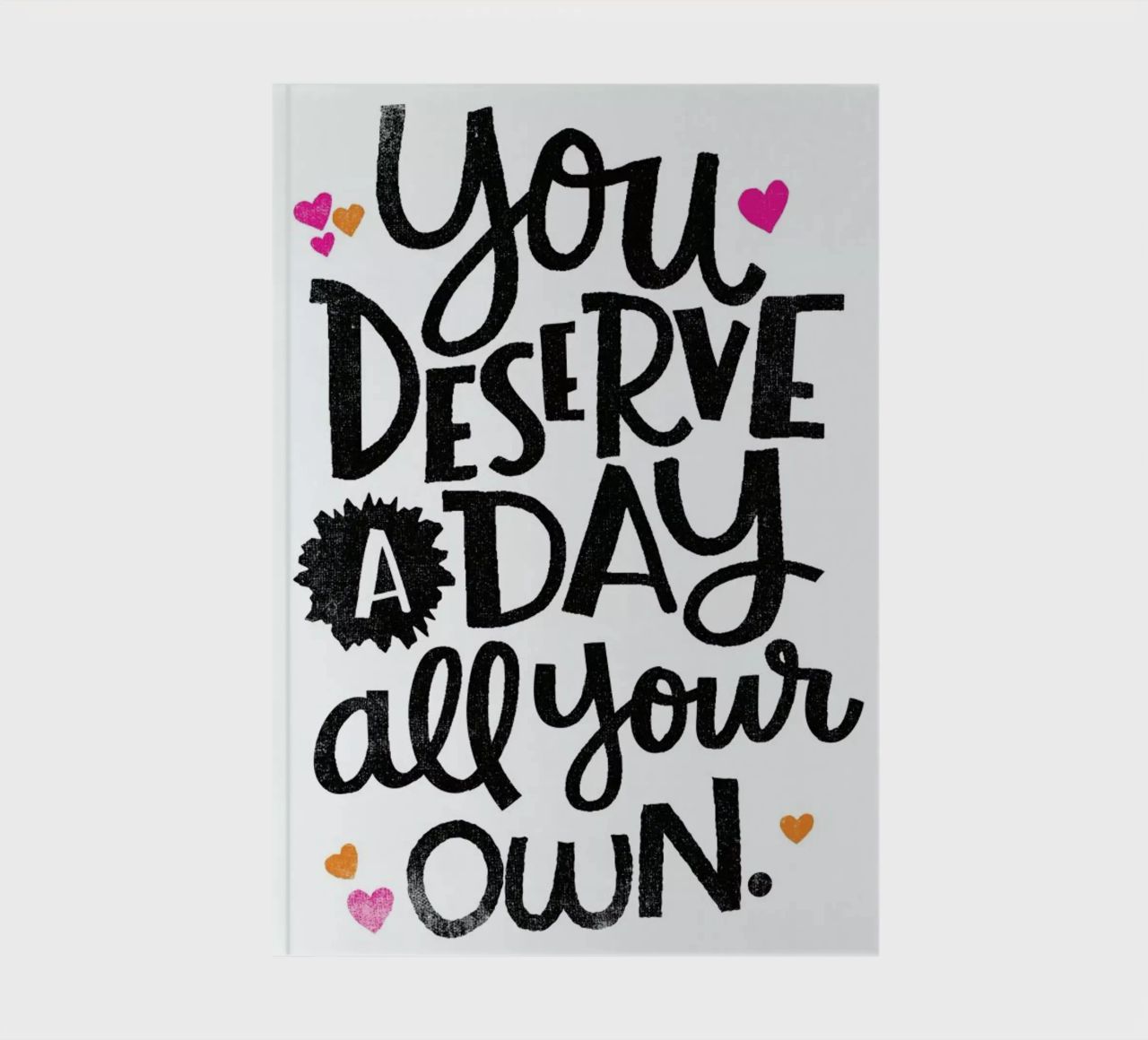 A Day Your Own notebook by Matthew Taylor Wilson