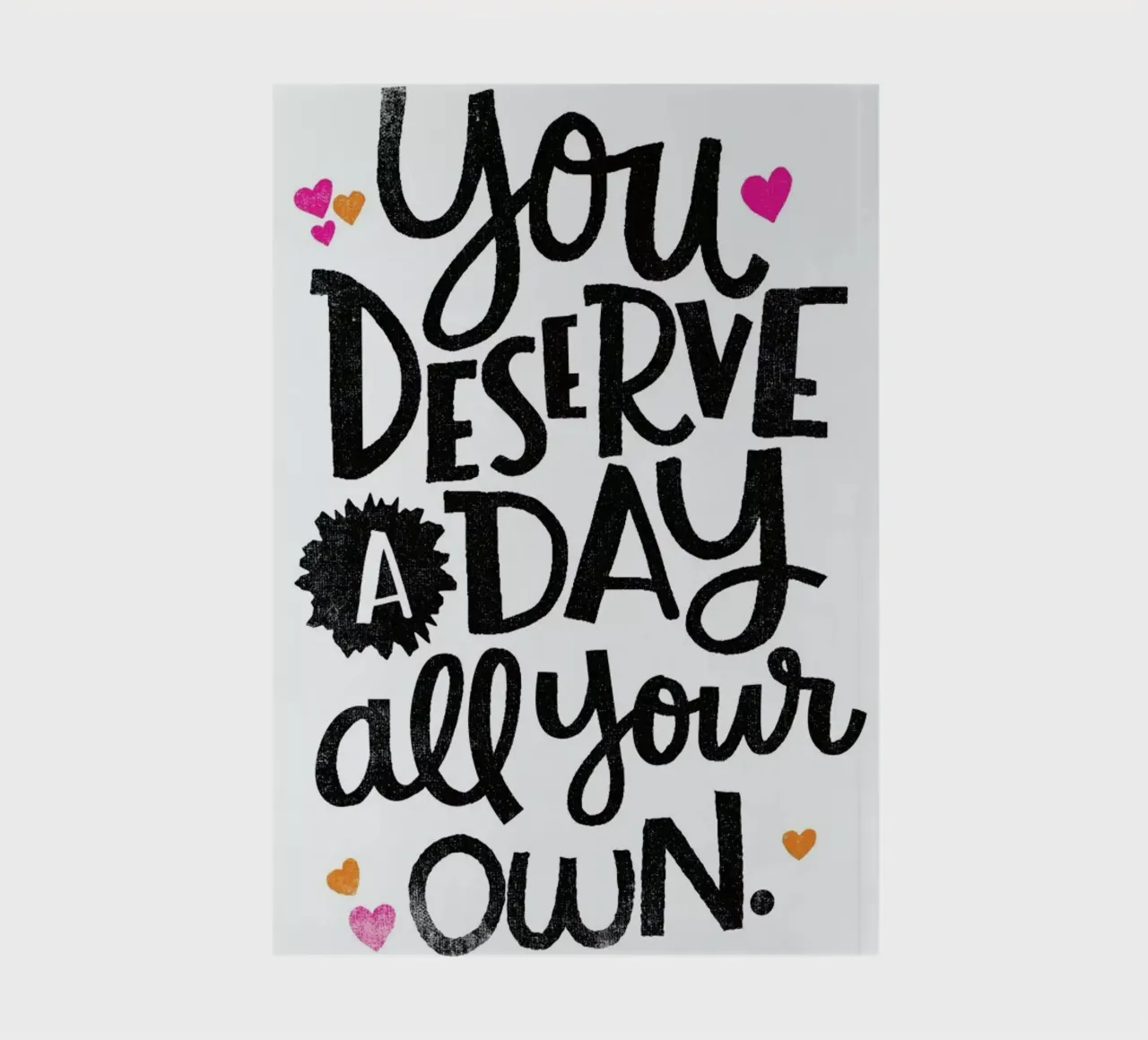 A Day Your Own notebook by Matthew Taylor Wilson