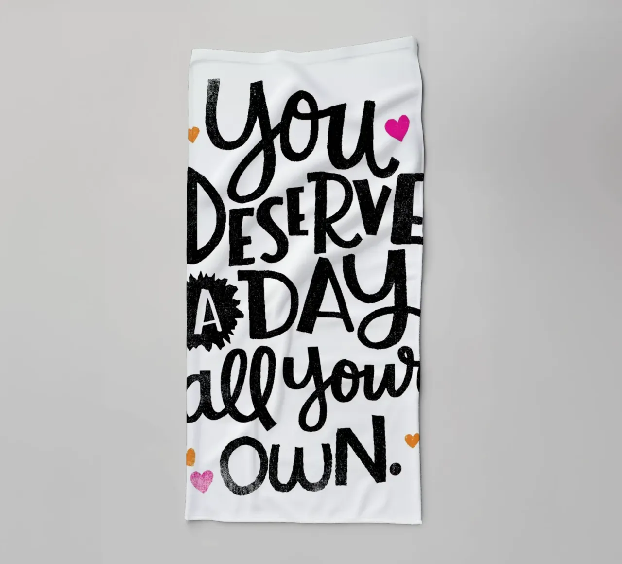 A Day Your Own asciugamano da bagno da Matthew Taylor Wilson