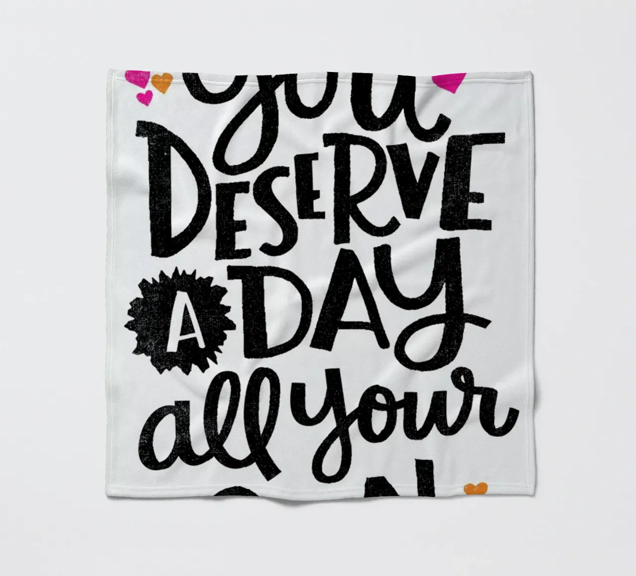 A Day Your Own fleece blanket by Matthew Taylor Wilson