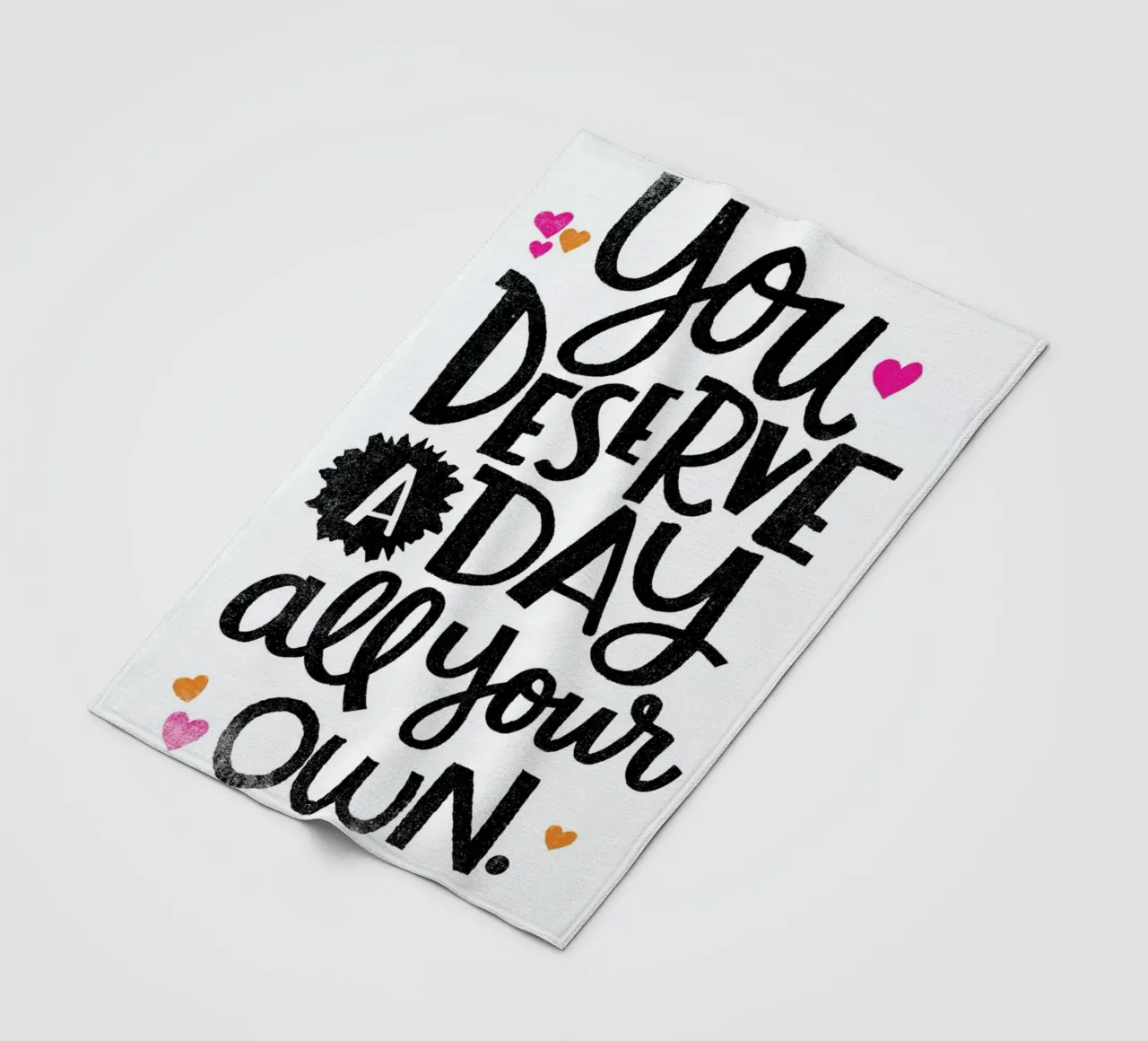A Day Your Own coperta in pile da Matthew Taylor Wilson
