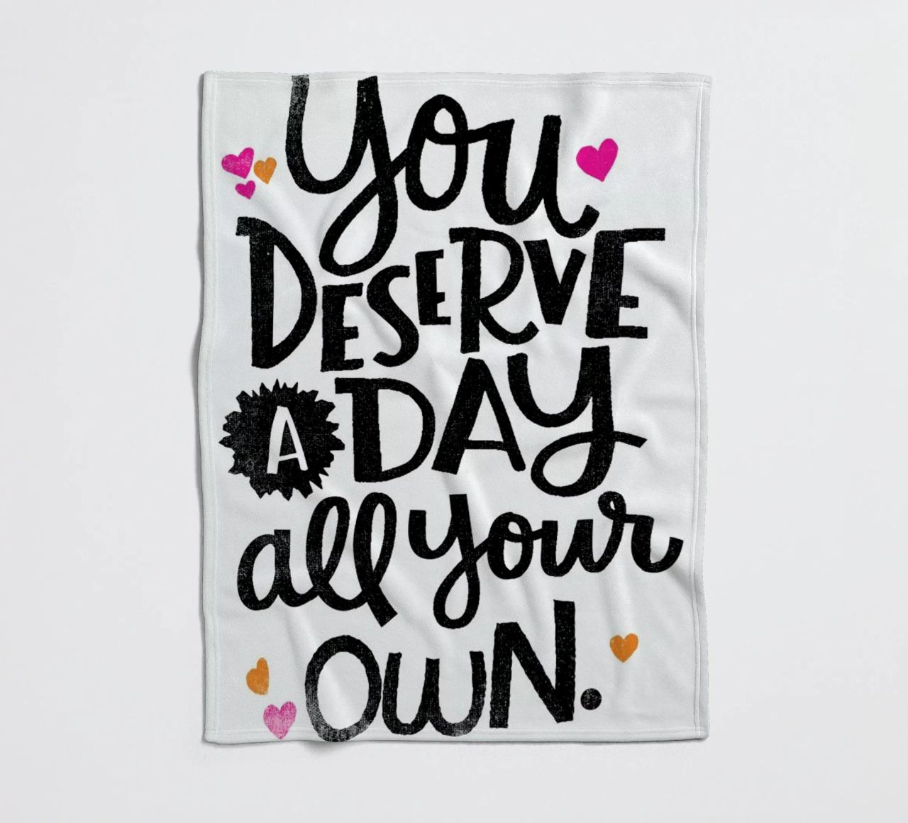 A Day Your Own coperta in pile da Matthew Taylor Wilson