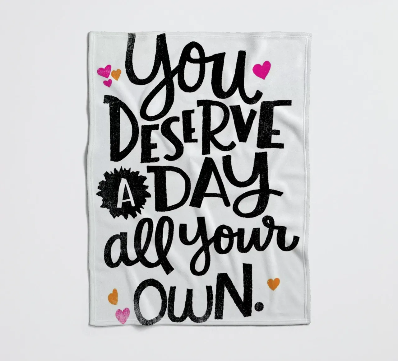 A Day Your Own coperta in pile da Matthew Taylor Wilson