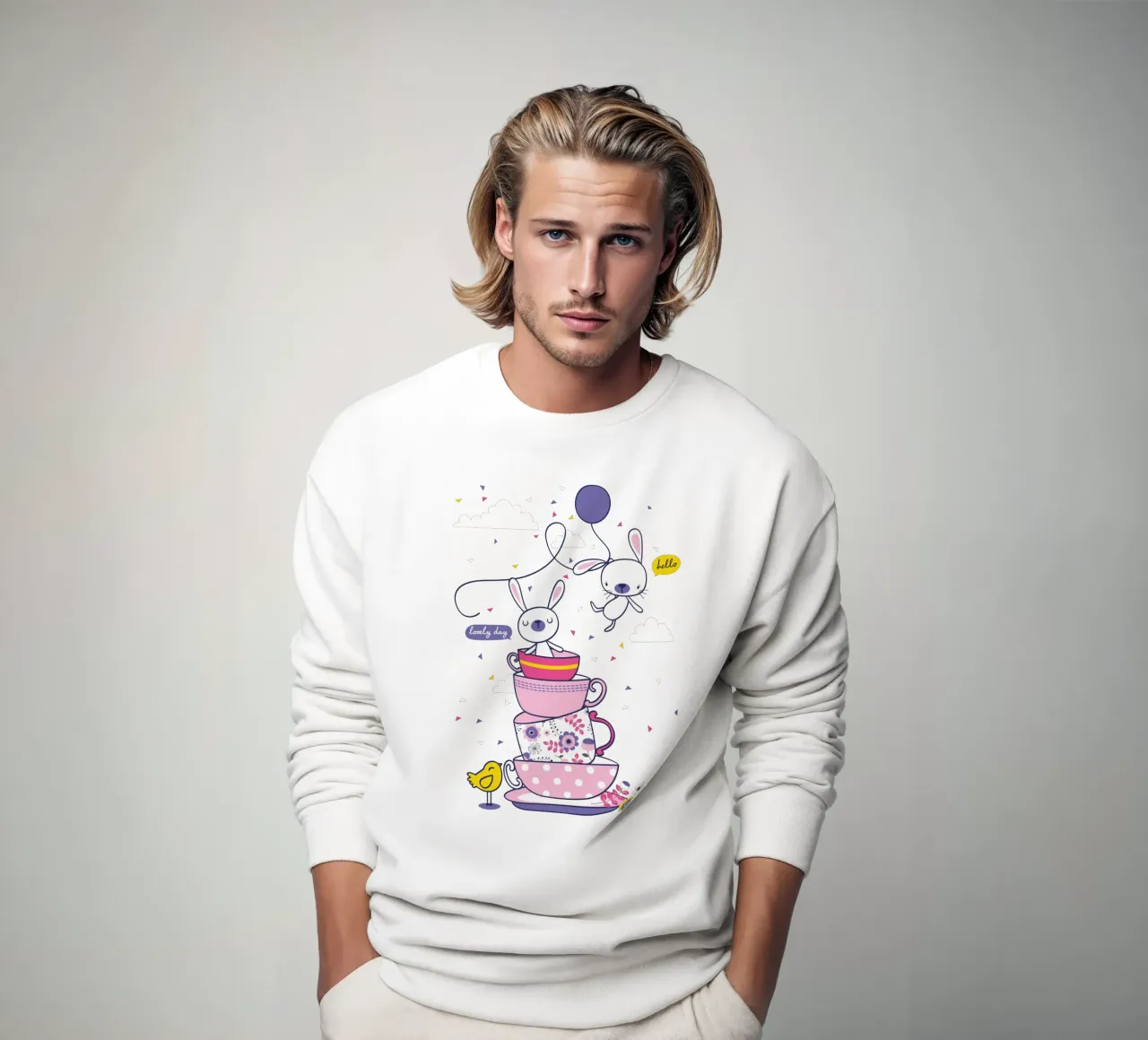 Amici del Tea Party felpa da ComfyCouture