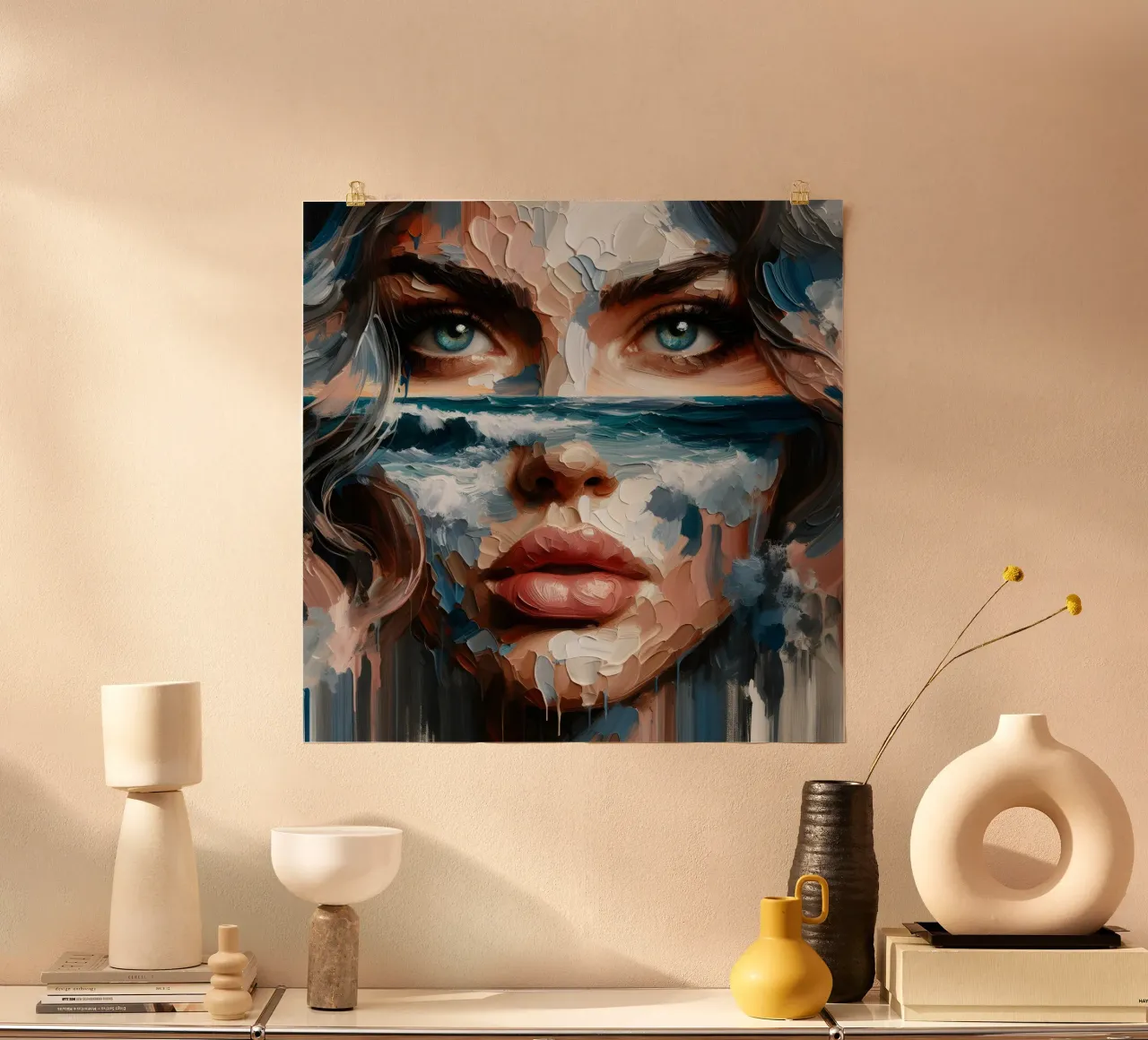 SULL'ORIZZONTE poster da ARTOMATIC