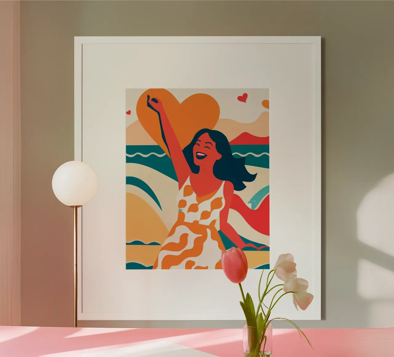 Selflove Cartoon poster da designsbysophia