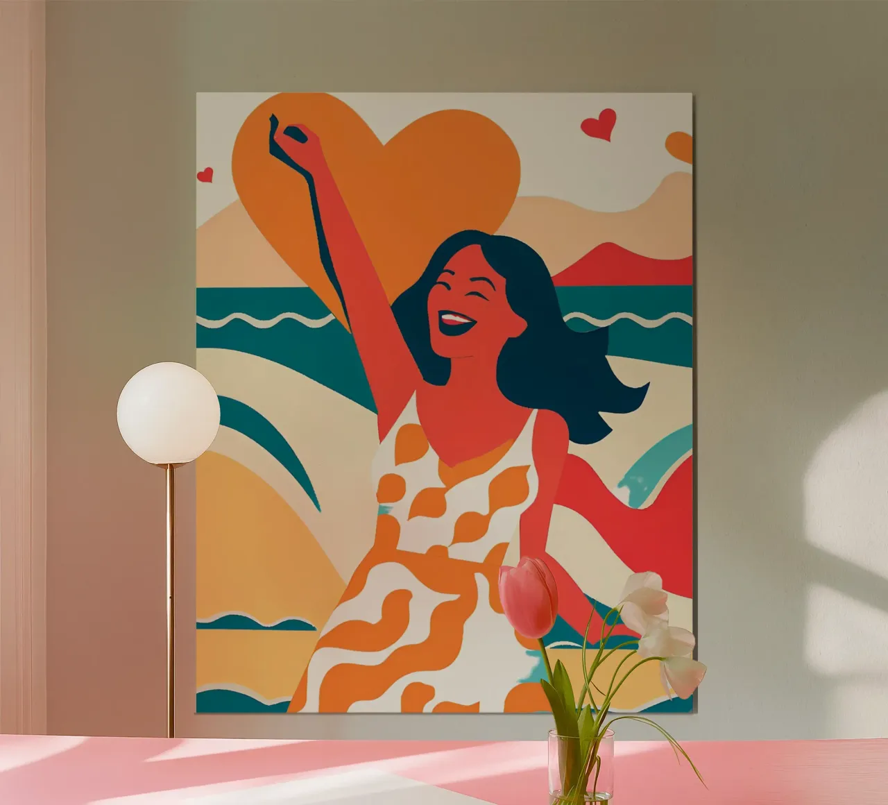 Selflove Cartoon poster da designsbysophia